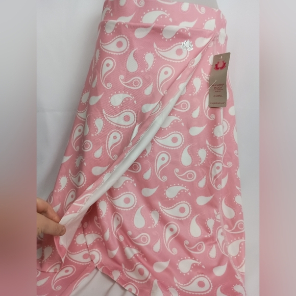 NWT SNOGA Pink Paisley Print Skirt (#1,342) - Picture 3 of 8